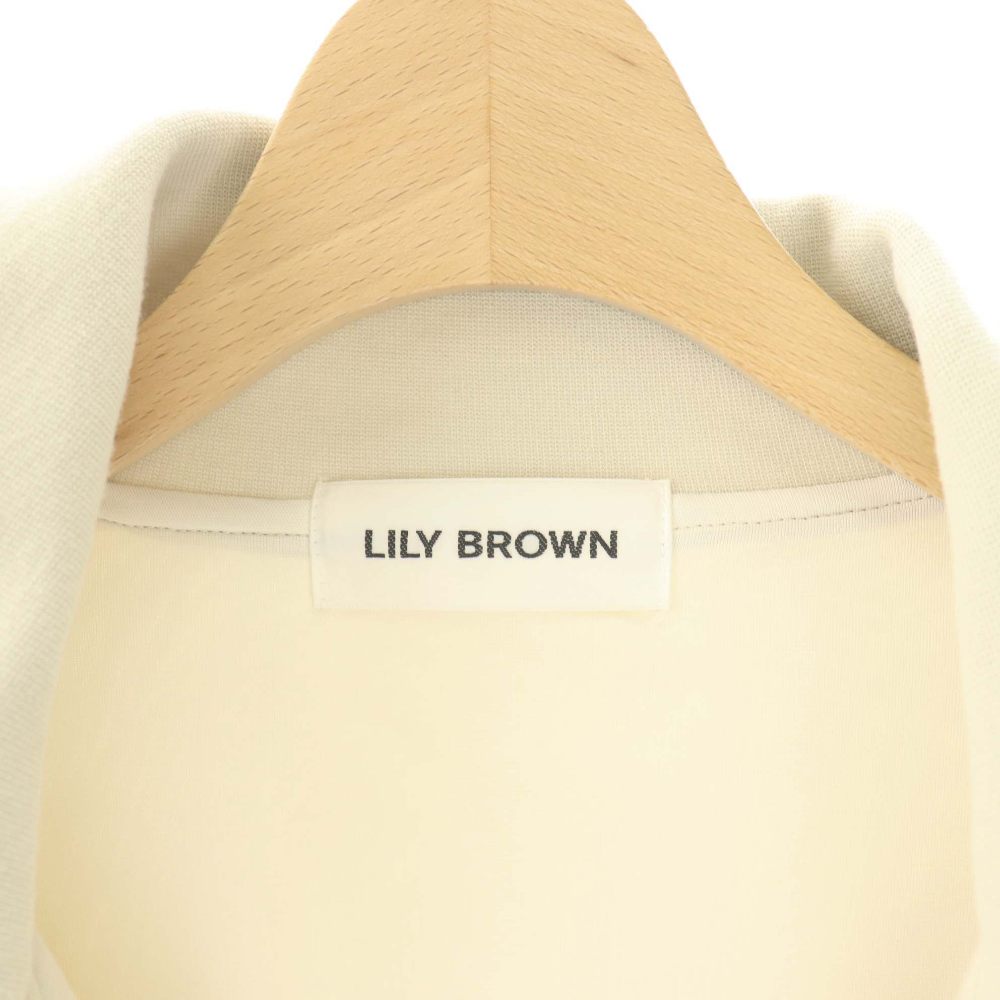 【中古】リリーブラウン Lily Brown 24AW ボンディング トップス スウェット ハー...