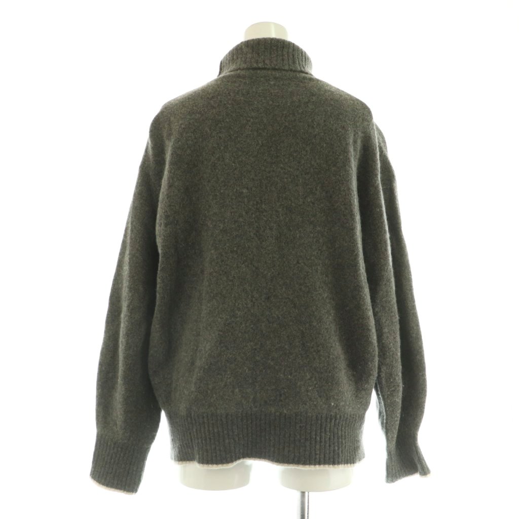 【中古】ミラオーウェン Mila Owen 24AW ウールカシミヤタートルネックニット セーター 長袖 ONE グレー /MY ■OS レディース 【ベクトル 古着】 260319 vectorpremium-18966003 ブランド古着ベクトルプレミアム店 サンプル画像2