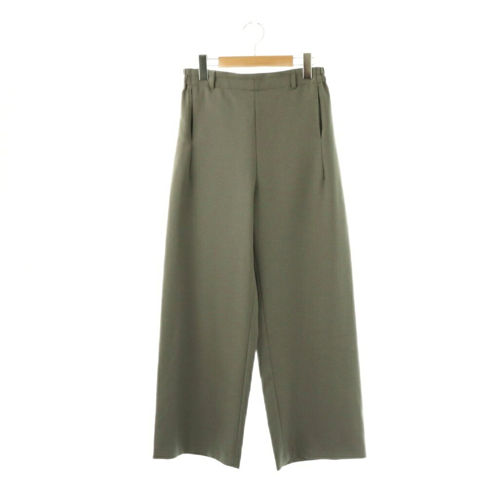 Long Pants - 【中古】シールーム・リン Sea Room lynn イージーワイドスラックスパンツ M グレー /DF ■OS レディース 【ベクトル 古着】 260331