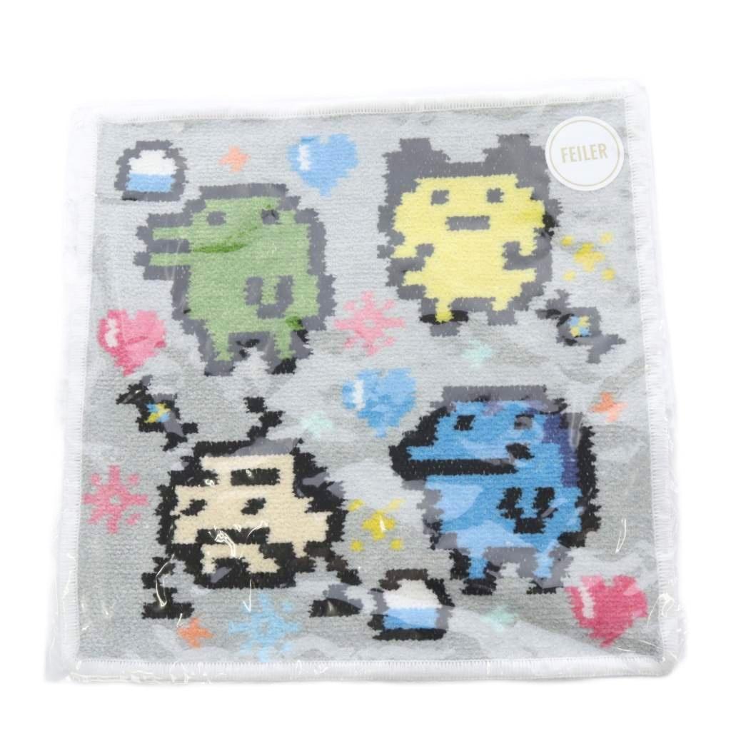 【中古】未使用品 フェイラー FEILER ラブラリーバイ たまごっち ハンカチ グレー /SR レディース 【ベクトル 古着】 260406