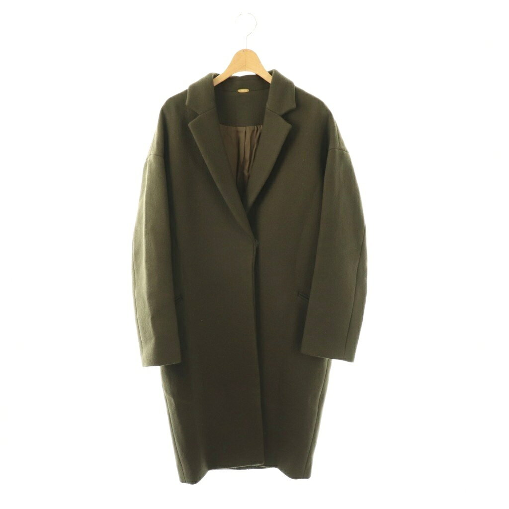 樂天商城 - 【中古】ミューズ ドゥーズィエム クラス MUSE de Deuxieme Classe チェスターコート アウター ダークブラウン/CX ■OS レディース 【ベクトル 古着】 260407