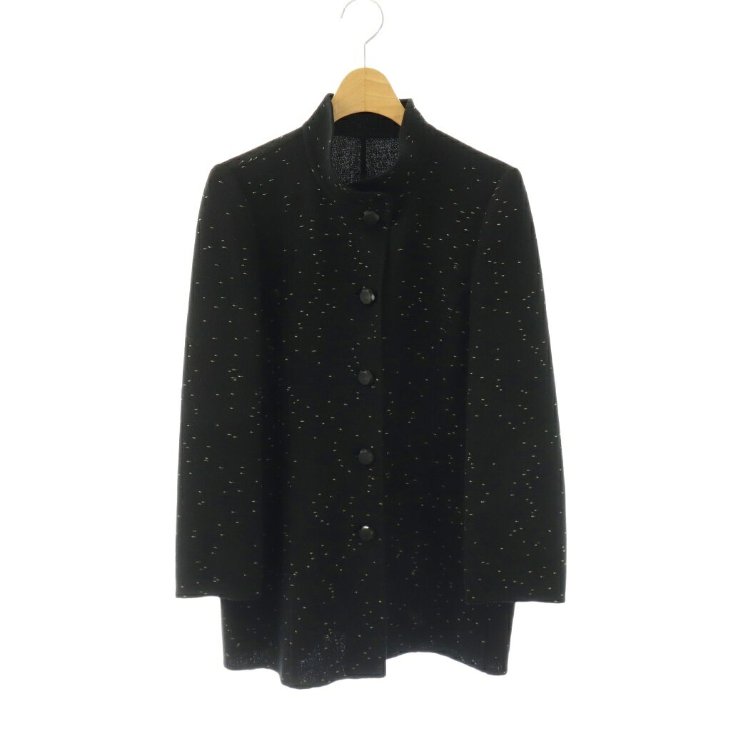 乐天商城 - 【中古】レリアン Leilian STEFANONI ステファノーニ ウール ジャケット 44 黒 /SY ■OS レディース 【ベクトル 古着】 260407