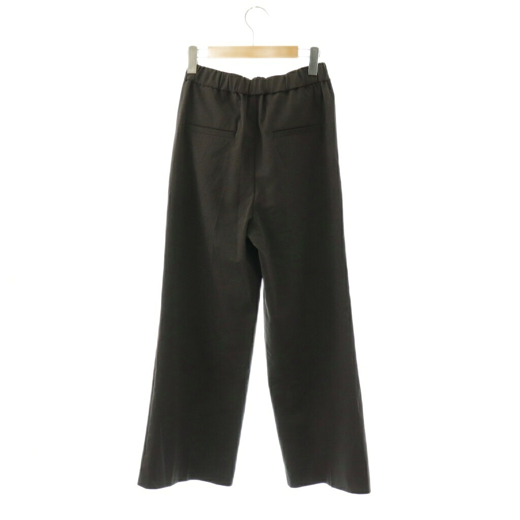 【中古】ミラオーウェン Mila Owen 25AW ストレートパンツ イージー タック 0 チャコールグレー /DO ■OS レディース 【ベクトル 古着】 260409 vectorpremium-19004757 ブランド古着ベクトルプレミアム店 サンプル画像2