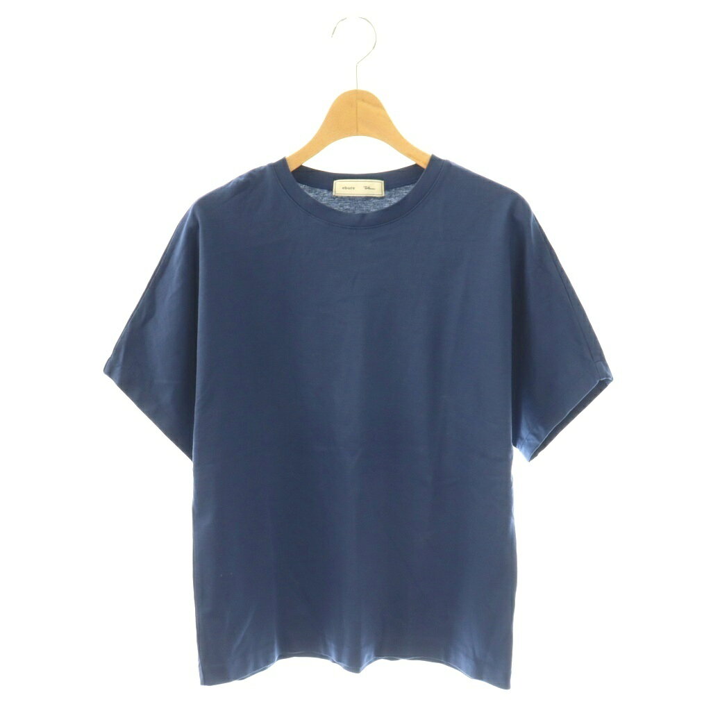 ebure 新品未使用　Tシャツ　トップス　38 ebure エブール ブラウス 38(M位) エンジ系 【古着】 【公式通販】