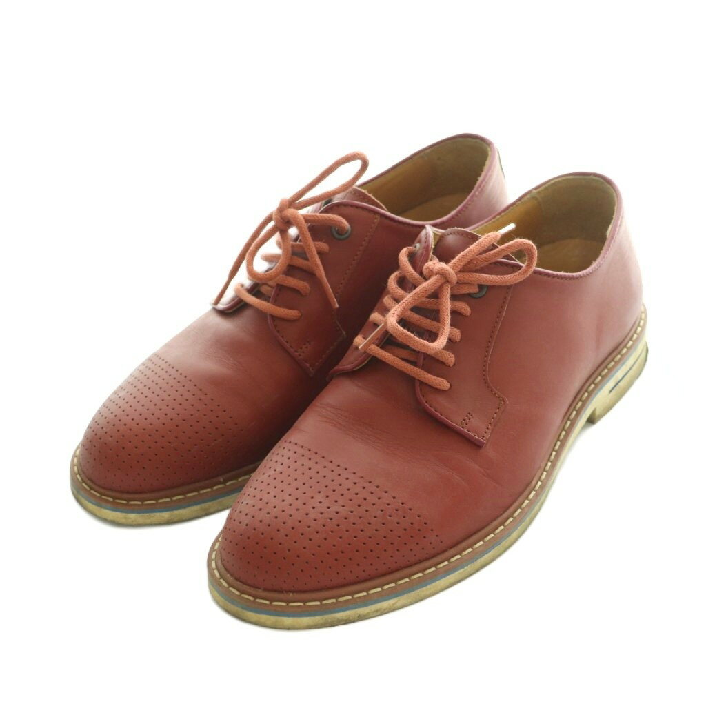 【中古】アルマーニ コレツィオーニ ARMANI COLLEZIONI レースアップシューズ レザー 40 25.0-25.5cm 赤 X6C517 /MI ■OS メンズ 【ベクトル 古着】 260416ブランドアルマーニ コレツィオーニ ARMANI COLLEZIONI表記サイズ40 25.0-25.5cm実寸サイズヒールの高さ：3cm　最大幅：11cm　　素材レザー色赤状態スレ、汚れ、及びかかとにすり減りがございます。 ※全体的に中古品としての使用感とダメージがありますが、通常使用には支障のない商品です。 掲載写真や記載内容をご確認いただき、ご理解の上ご購入ください。付属品箱×1備考品番:X6C517商品のお問い合わせの回答を休止しております。＊各商品ページの商品詳細等をご確認の上ご購入ください。【中古】アルマーニ コレツィオーニ ARMANI COLLEZIONI レースアップシューズ レザー 40 25.0-25.5cm 赤 X6C517 /MI ■OS メンズ 【ベクトル 古着】 260416状態ランク　”B”詳細については、下記および「状態ランクについて」ページをご覧ください。未使用・新品の商品ほぼ新品同様の商品使用感が少なく、かなり状態の良い商品使用感はあるが、傷や汚れの少ない商品使用感の他、傷や汚れが見られる商品かなり大きな傷みがある難あり商品※S〜CランクはUSED品となりますので、使用感をご理解の上でご入札下さい。状態ランクについてinformationブランドアルマーニ コレツィオーニ ARMANI COLLEZIONI表記サイズ40 25.0-25.5cm実寸サイズヒールの高さ：3cm　最大幅：11cm　　素材レザー色赤状態スレ、汚れ、及びかかとにすり減りがございます。 ※全体的に中古品としての使用感とダメージがありますが、通常使用には支障のない商品です。 掲載写真や記載内容をご確認いただき、ご理解の上ご購入ください。付属品箱×1備考品番:X6C517商品のお問い合わせの回答を休止しております。＊各商品ページの商品詳細等をご確認の上ご購入ください。本商品は一点物です他サイトや店舗にて販売している商品です。多少のお時間差にて欠品になることもございます。予めご了承頂ますようお願い致します。ベクトル・サイズガイドはこちらこの商品と同じブランドの商品を見る