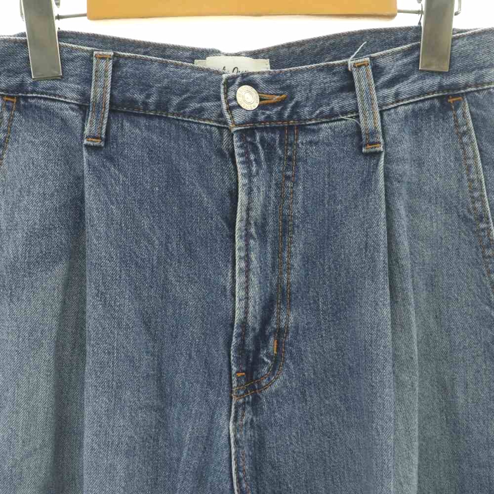【中古】ミラオーウェン Mila Owen 25SS ルーズフィットタックバギーデニムパンツ 00 ブルー /SY ■OS レディース 【ベクトル 古着】 260414 vectorpremium-19016985 ブランド古着ベクトルプレミアム店 サンプル画像3