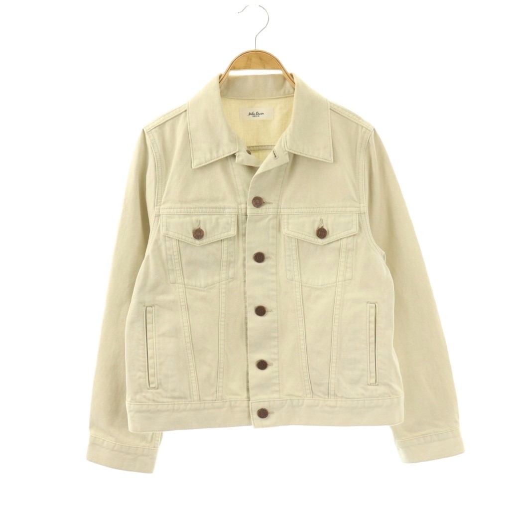 【中古】ミラオーウェン Mila Owen ステッチデザインベーシックGジャン デニムジャケット 0 ベージュ /CX ■OS レディース 【ベクトル 古着】 260416 vectorpremium-19021411 ブランド古着ベクトルプレミアム店 パッケージ画像