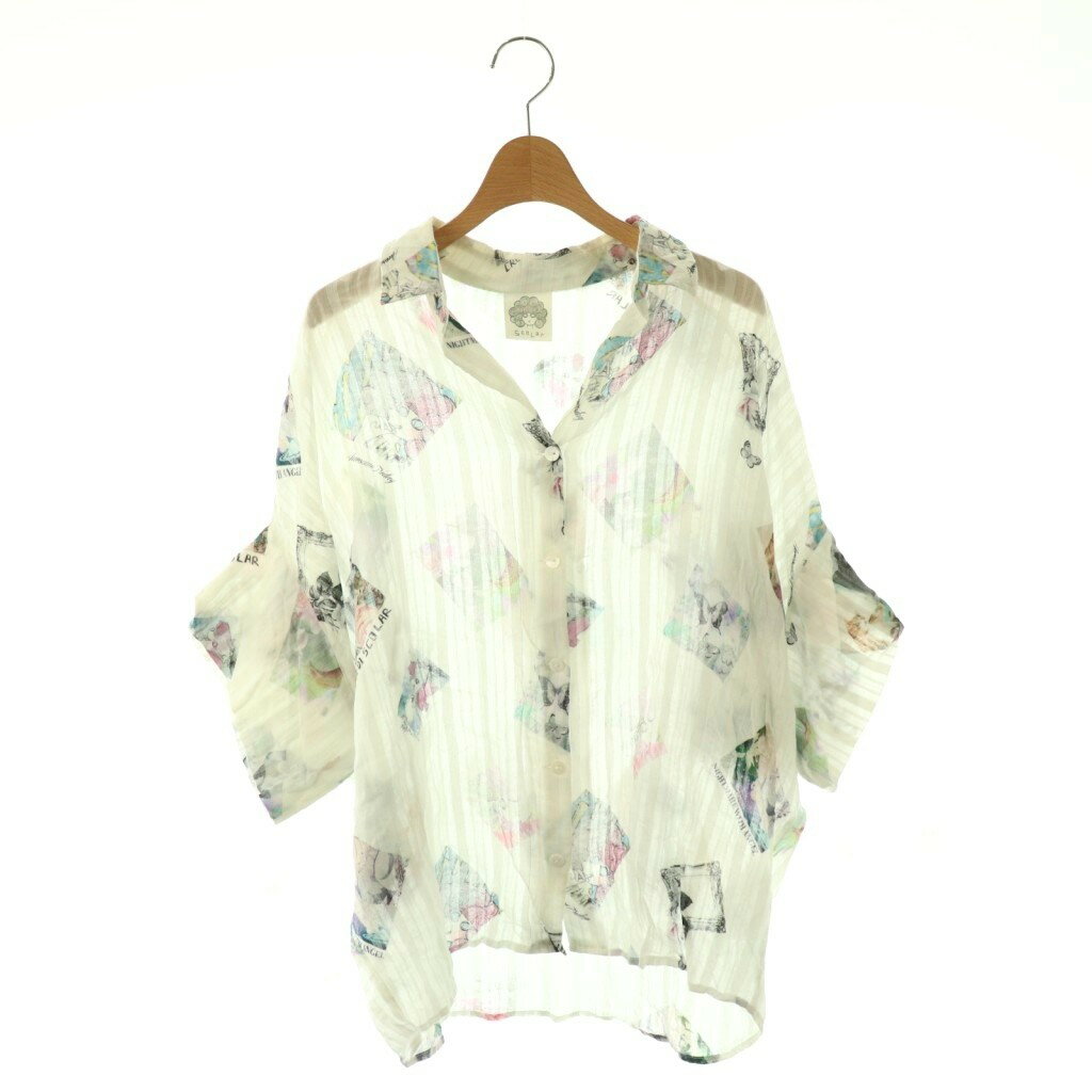 【中古】スカラー ScoLar 総柄 シアー