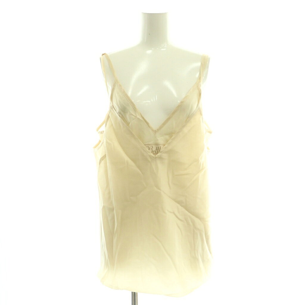 樂天商城 - 【中古】未使用品 ベター BETTER 25AW DOUBLE CAMI DRESS ドレス 生成 /SY ■OS レディース 【ベクトル 古着】 260420