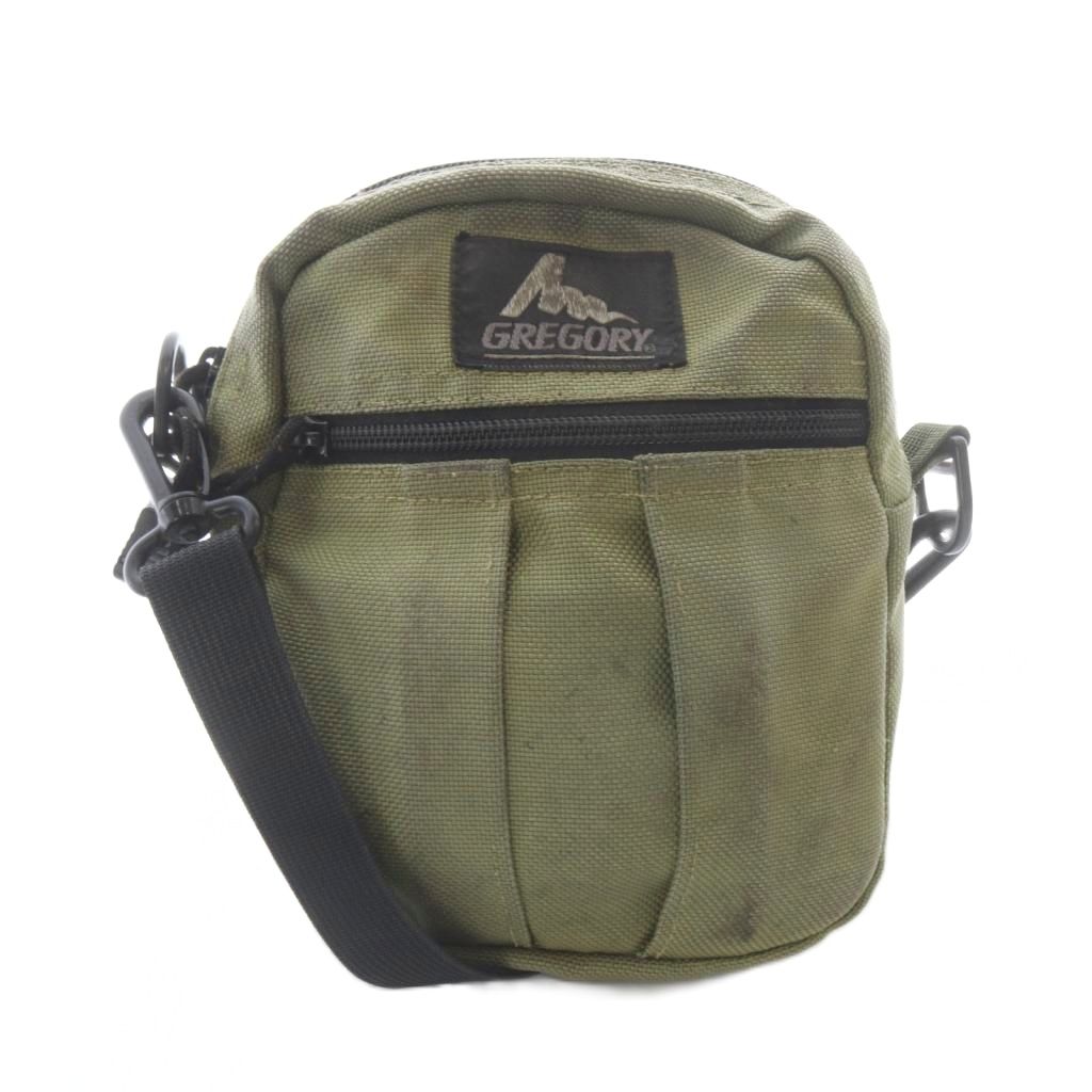 【中古】グレゴリー GREGORY USA製 クイックポケット ショルダーバッグ カーキ 緑 グリーン /SR ■SH メンズ 【ベクトル 古着】 260424
