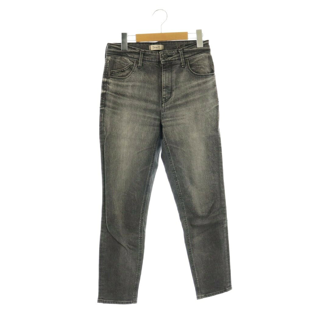 [Used] YANUK Slim Tapered RUTH Denim Pants Jeans Size 25 Gray /HS ■OS Women's [Vector Used Clothing] 260424