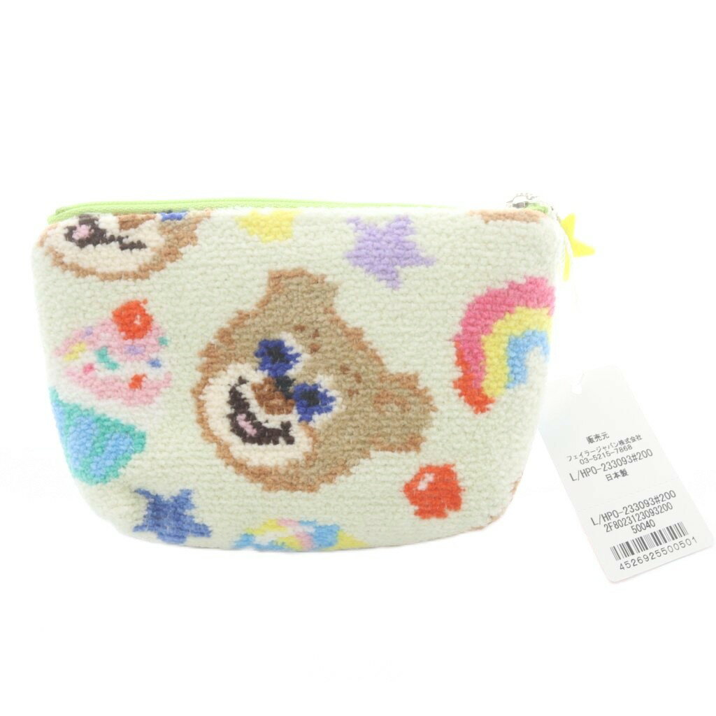 【中古】未使用品 フェイラー FEILER ラブラリーバイ ハッピーポップニコ ポーチ 黄緑 グリーン /SR レディース 【ベクトル 古着】 260427 2