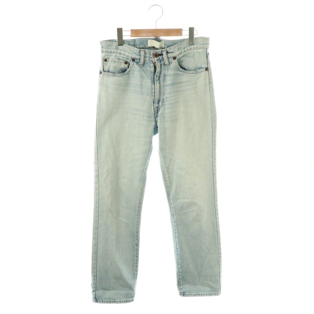 [Used] L'Appartement DEUXIEME CLASSE KURO Denim Pants Jeans Tapered Slim Bleached W26 Light Blue /ES ■OS Women's [Vector Used Clothing] 260427