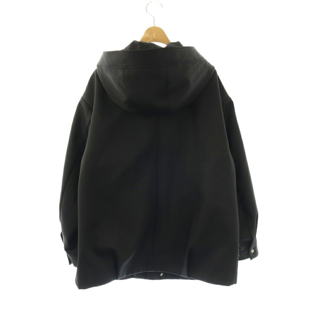 【中古】ミラオーウェン Mila Owen 25SS ボンディングフーディブルゾン パーカー F ブラック /ES ■OS レディース 【ベクトル 古着】 260428 vectorpremium-19053889 ブランド古着ベクトルプレミアム店 サンプル画像2