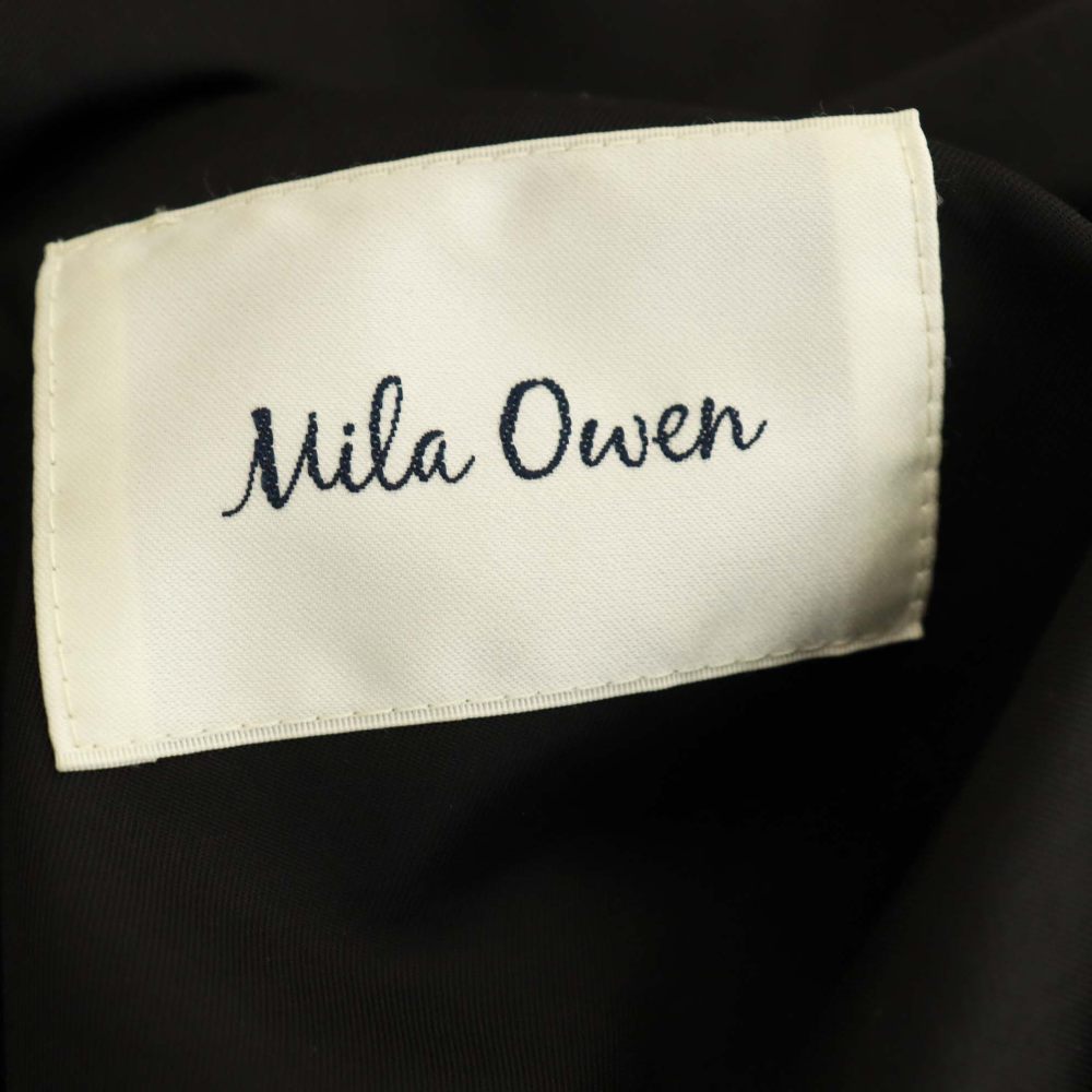 【中古】ミラオーウェン Mila Owen 25SS ボンディングフーディブルゾン パーカー F ブラック /ES ■OS レディース 【ベクトル 古着】 260428 vectorpremium-19053889 ブランド古着ベクトルプレミアム店 サンプル画像3