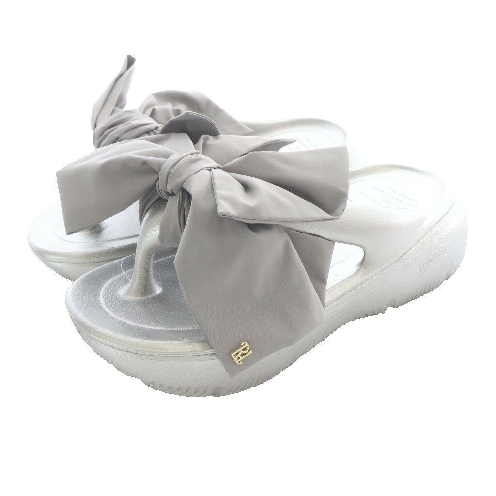 フレイアイディー FRAY I.D TAW&TOE Zerovity Plumpy サンダル 23cm シルバー色 /SR レディース  260528