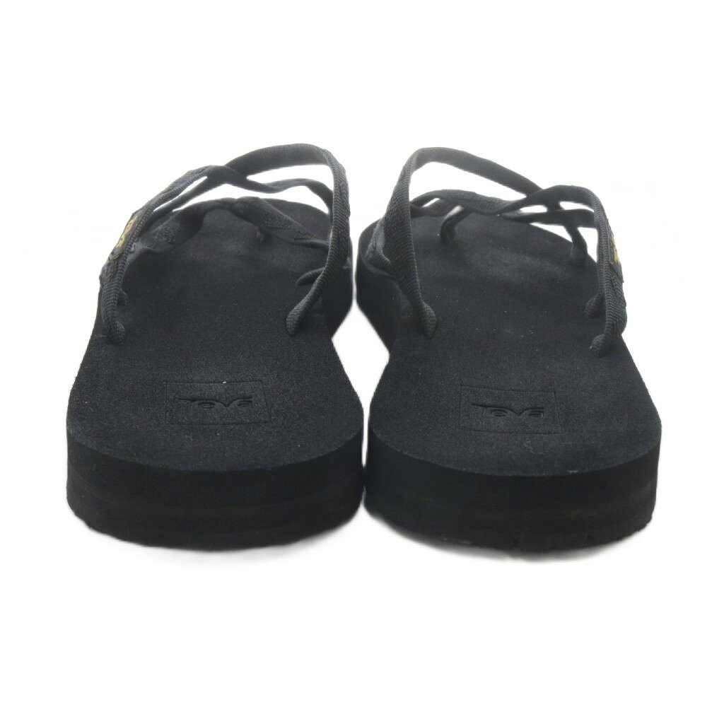 【中古】テバ Teva オロワフ サンダル 25cm 黒 ブラック /SR1 レディース 【ベクト...