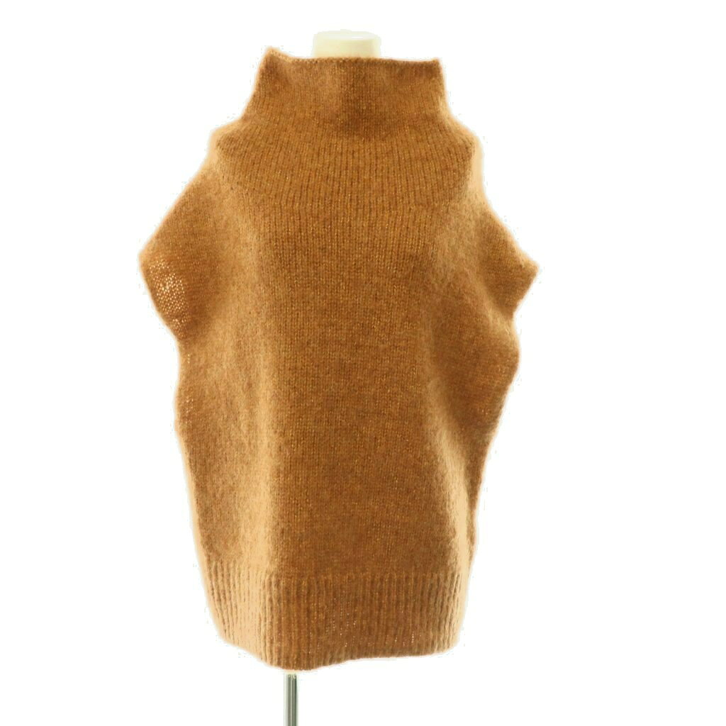 アパルトモン ドゥーズィエムクラス L'Appartement DEUXIEME CLASSE 25AW Fenice Knit Vest ニットベスト プルオーバー アルパカ ウール混 25080560713030 キャメル /HS ■OS レディース  260615