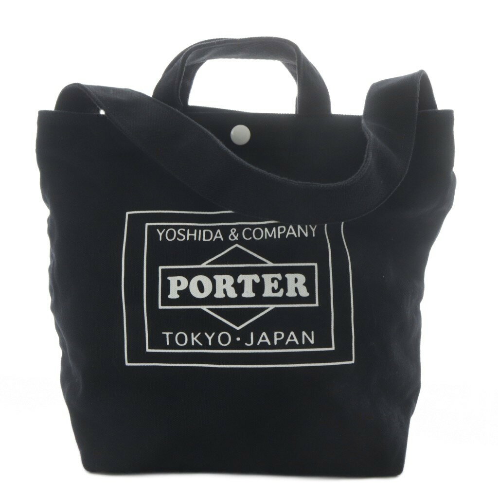 ポーター PORTER 吉田カバン LC LOWERCASE トートバッグ ショルダーバッグ 2way キャンバス ブラック /YO2 メンズ レディース  260612