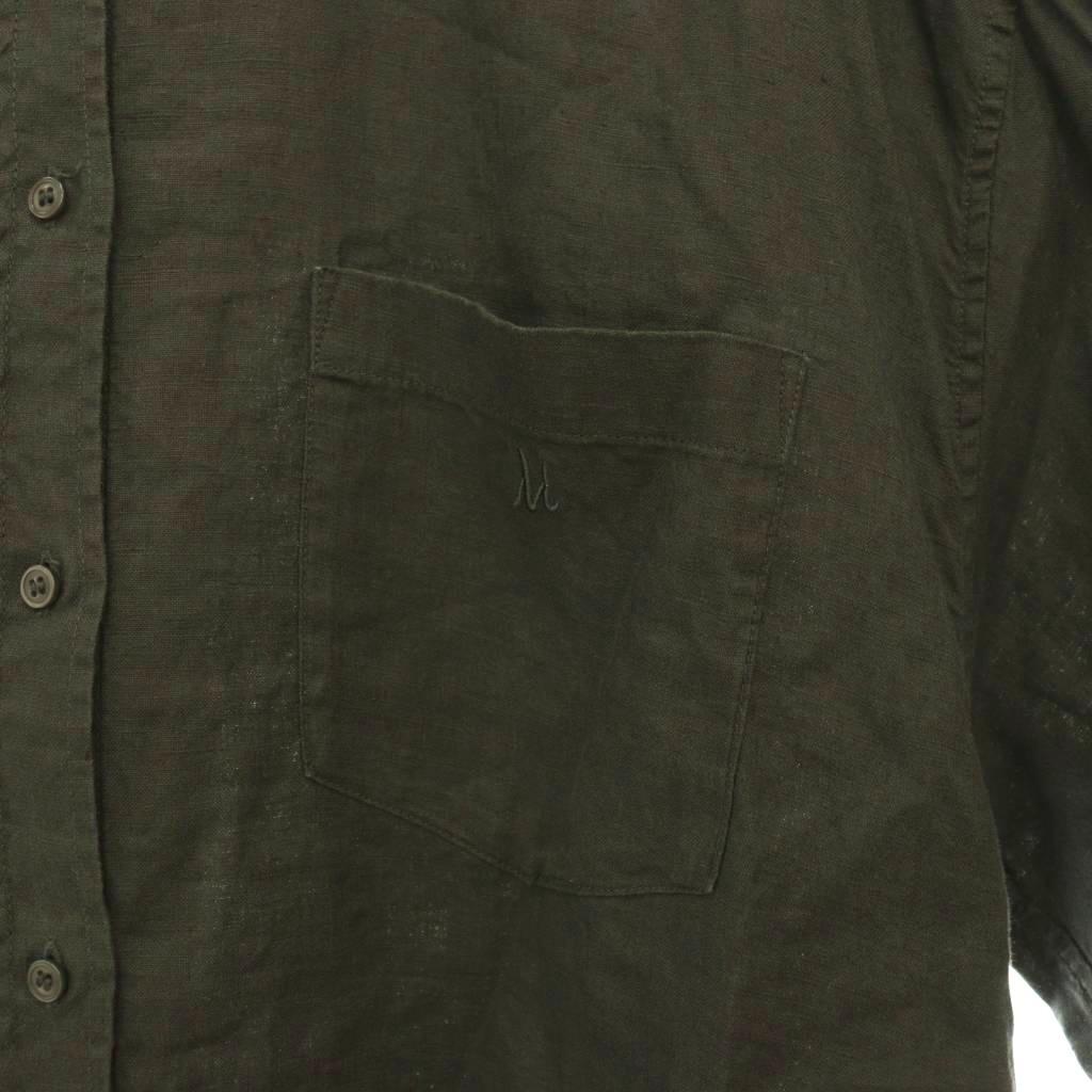 【中古】ミラオーウェン Mila Owen 24SS フレンチリネンシャツ カラーシャツ 長袖 F チャコールグレー /HS ■OS レディース 【ベクトル 古着】 260615 vectorpremium-19192750 ブランド古着ベクトルプレミアム店 サンプル画像3