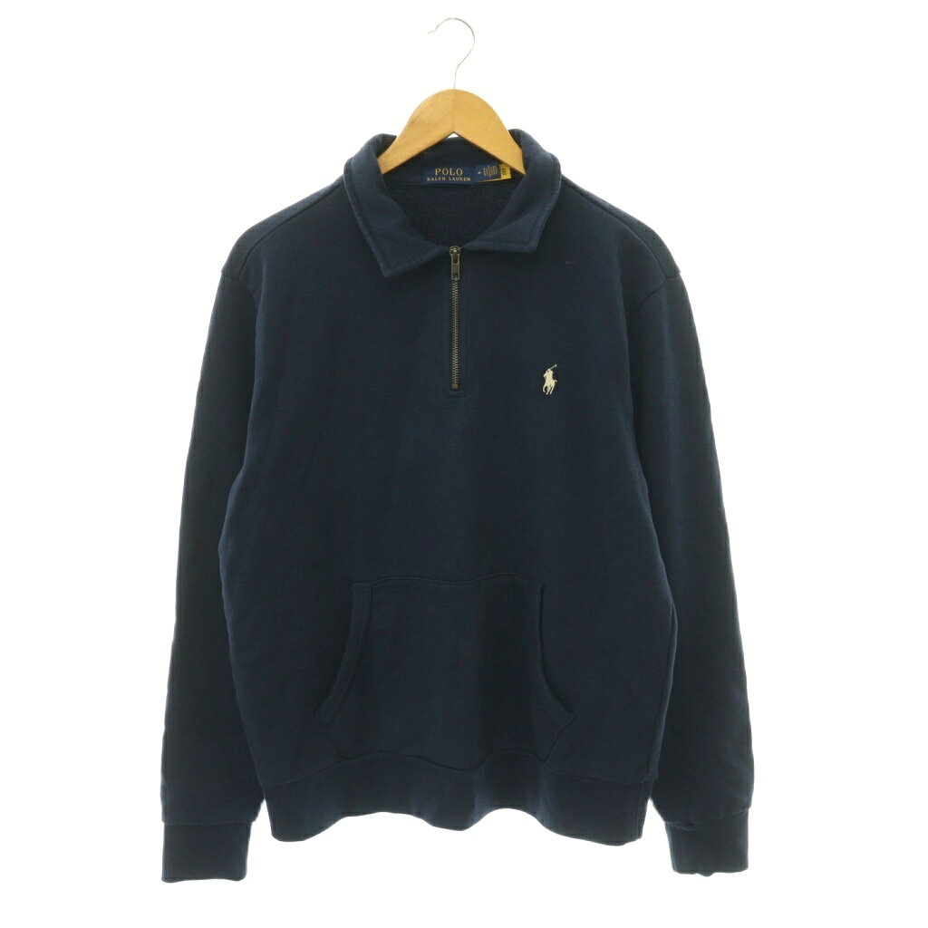 【中古】ポロ ラルフローレン POLO RALPH LAUREN ループバック フリース クォータージップ スウェットシャツ 長袖 M ネイビー /HK ■OS メンズ 【ベクトル 古着】 260625ブランドポロ ラルフローレン POLO RALPH LAUREN表記サイズM実寸サイズ肩幅：47cm　身幅：56.5cm　着丈：65cm　袖丈：65.5cm　　素材本体：綿 リブ部分：綿色ネイビー状態その他に目立ったダメージはなく、問題なくご使用いただける商品です。 ※あくまでも中古品ですので掲載写真や記載内容をご確認いただき、ご理解の上ご購入ください。備考・ラルフローレン合同会社商品のお問い合わせの回答を休止しております。＊各商品ページの商品詳細等をご確認の上ご購入ください。【中古】ポロ ラルフローレン POLO RALPH LAUREN ループバック フリース クォータージップ スウェットシャツ 長袖 M ネイビー /HK ■OS メンズ 【ベクトル 古着】 260625状態ランク　”AB”詳細については、下記および「状態ランクについて」ページをご覧ください。未使用・新品の商品ほぼ新品同様の商品使用感が少なく、かなり状態の良い商品使用感はあるが、傷や汚れの少ない商品使用感の他、傷や汚れが見られる商品かなり大きな傷みがある難あり商品※S〜CランクはUSED品となりますので、使用感をご理解の上でご入札下さい。状態ランクについてinformationブランドポロ ラルフローレン POLO RALPH LAUREN表記サイズM実寸サイズ肩幅：47cm　身幅：56.5cm　着丈：65cm　袖丈：65.5cm　　素材本体：綿 リブ部分：綿色ネイビー状態その他に目立ったダメージはなく、問題なくご使用いただける商品です。 ※あくまでも中古品ですので掲載写真や記載内容をご確認いただき、ご理解の上ご購入ください。備考・ラルフローレン合同会社商品のお問い合わせの回答を休止しております。＊各商品ページの商品詳細等をご確認の上ご購入ください。本商品は一点物です他サイトや店舗にて販売している商品です。多少のお時間差にて欠品になることもございます。予めご了承頂ますようお願い致します。ベクトル・サイズガイドはこちらこの商品と同じブランドの商品を見る