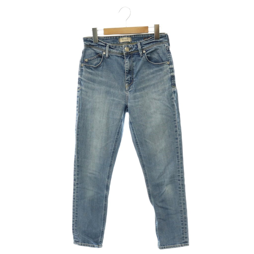 [Used] YANUK 57101061 Denim Pants Jeans Tapered 25 Light Blue /HK ■OS Women's [Vector Used Clothing] 260623