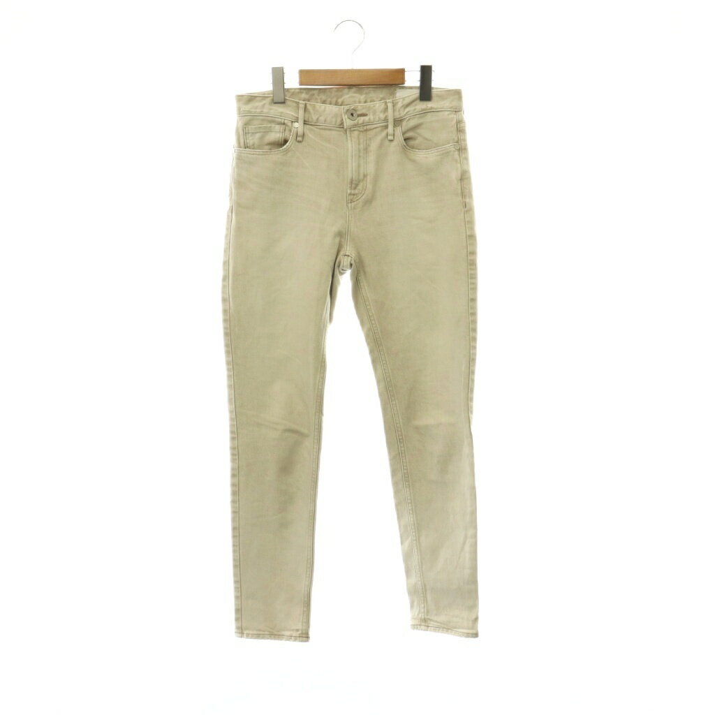 [Used] Upper Hights THE STELLA Tapered Denim Pants Jeans Size 25 Beige /HK ■OS Women's [Vector Used Clothing] 260623