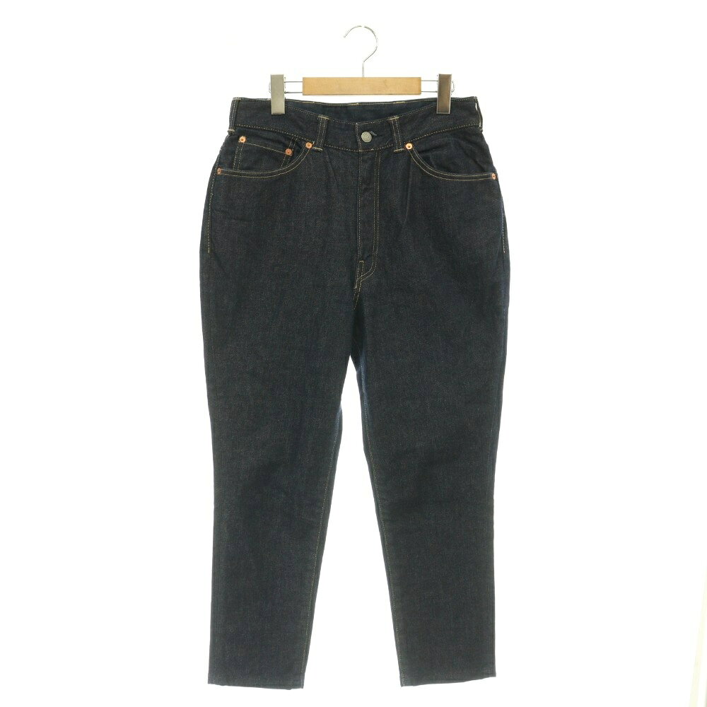 [Used] 45R 45rpm Rye Stretch Denim NEW Pink Women's Denim Pants Jeans Tapered Size 2 Indigo /CX ■OS Women's [Vector Used Clothing] 260702