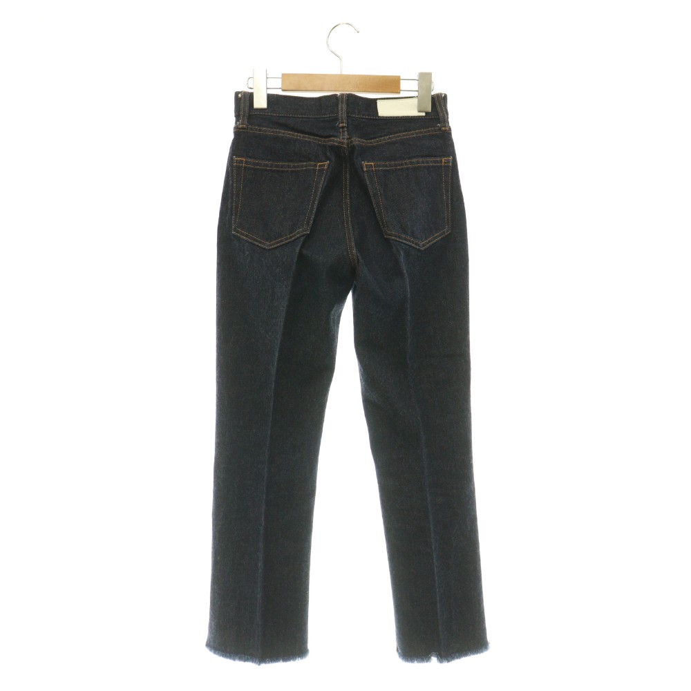 【中古】ミラオーウェン Mila Owen カットオフ ストレート デニムパンツ ジーンズ 00 ネイビー /MY ■OS レディース 【ベクトル 古着】 260716 vectorpremium-19285889 ブランド古着ベクトルプレミアム店 サンプル画像2
