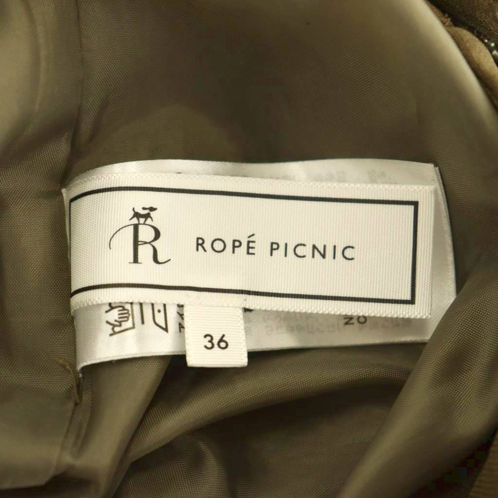 【中古】ロペピクニック ROPE Picnic パンツ ワイド タック 36 カーキ /HK ■OS ■MA レディース 【ベクトル 古着】 260713 vectorpremium-19261326 ブランド古着ベクトルプレミアム店 サンプル画像3