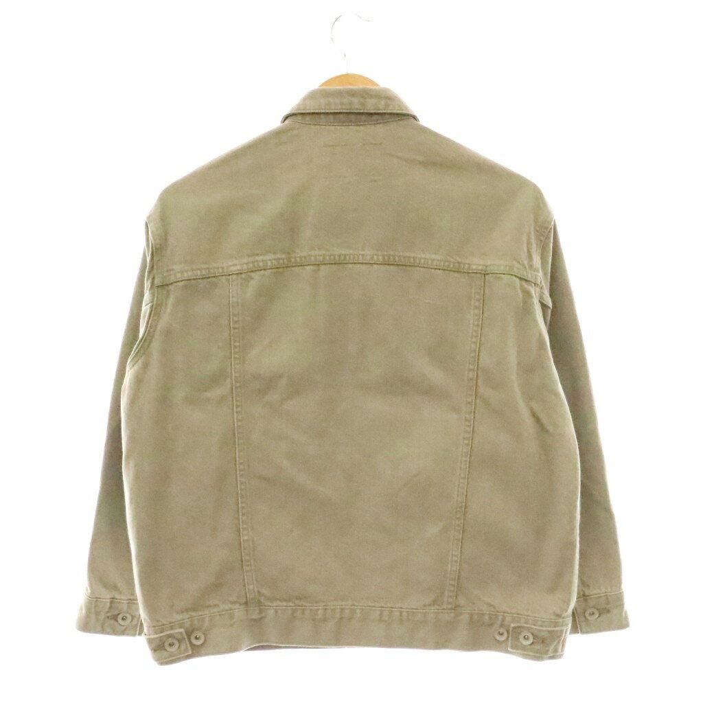 【中古】グリーンレーベルリラクシング ユナイテッドアローズ green label relaxing デニムジャケット Gジャン ブルゾン コットン 36 ベージュ /NR ■OS レディース 【ベクトル 古着】 260720 vectorpremium-19290758 ブランド古着ベクトルプレミアム店 サンプル画像2