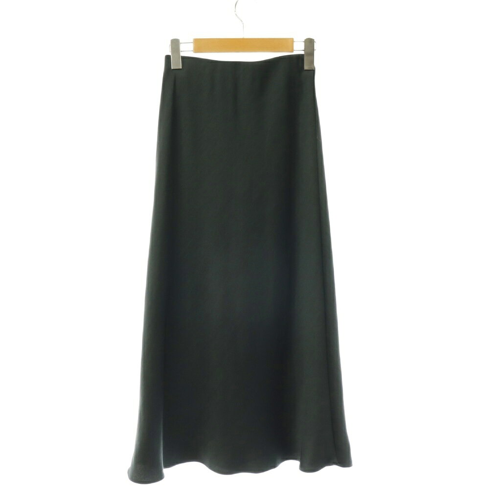 【中古】B&Y ユナイテッドアローズ BEAUTY&YOUTH ビューティー&ユース サテンスカート ロング フレア XS チャコールグレー /DO ■OS レディース 【ベクトル 古着】 260724 vectorpremium-19290829 ブランド古着ベクトルプレミアム店 サンプル画像2
