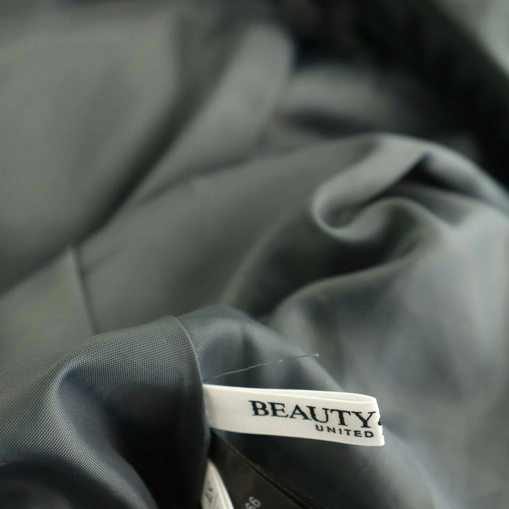 【中古】B&Y ユナイテッドアローズ BEAUTY&YOUTH ビューティー&ユース サテンスカート ロング フレア XS チャコールグレー /DO ■OS レディース 【ベクトル 古着】 260724 vectorpremium-19290829 ブランド古着ベクトルプレミアム店 サンプル画像3