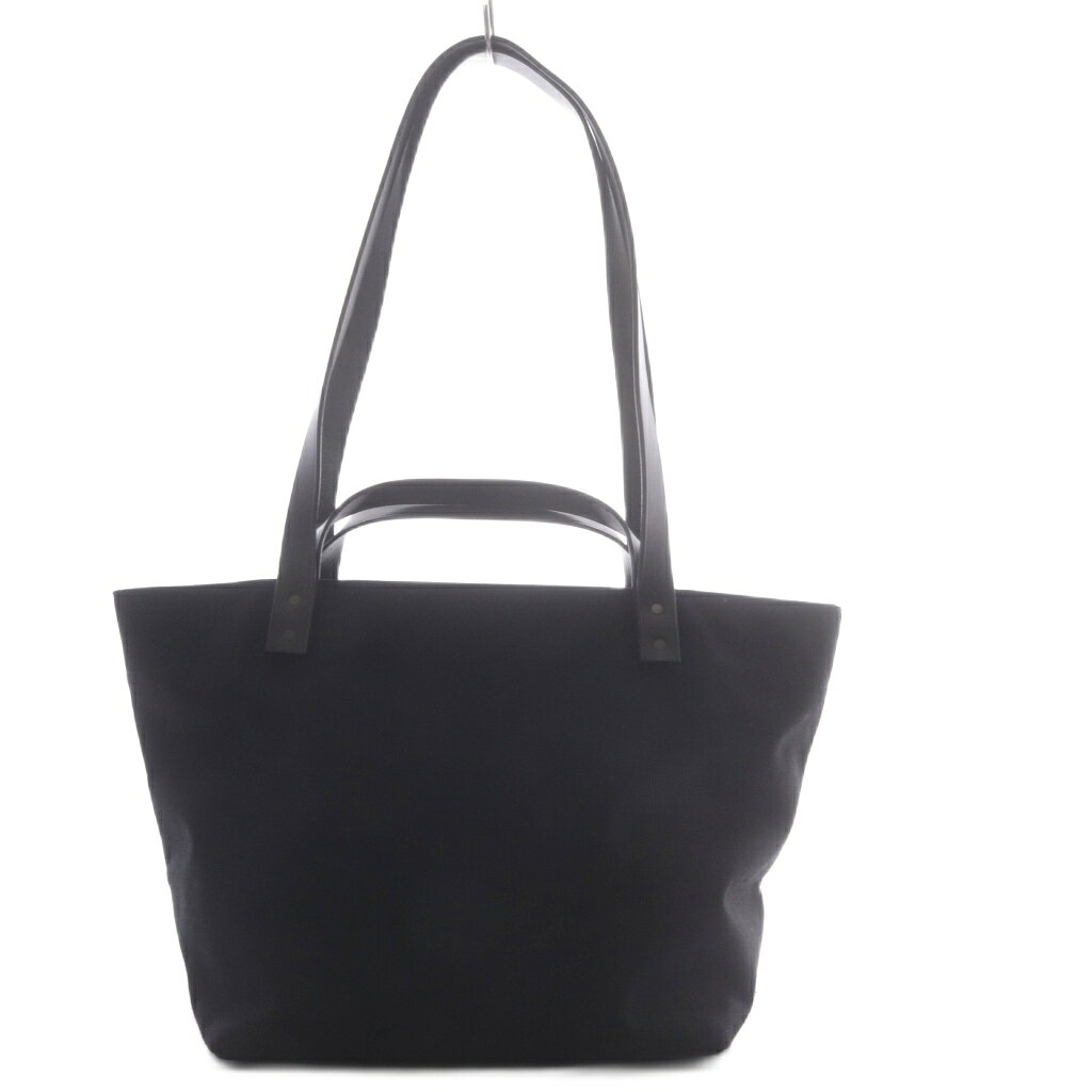 【中古】アエタ Aeta Double handle TOTE S ダブルハンドル トート バッグ Sサイズ ナイロン ブラック /YO23 レディース 【ベクトル 古着】 260731