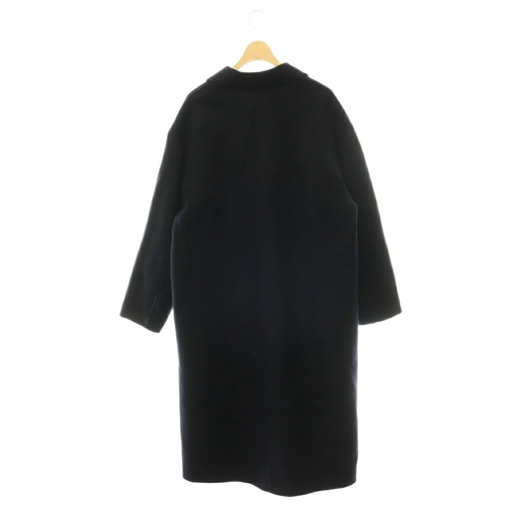 【中古】ナノユニバース nano universe 24AW PURE LAMBS リバーロングコート アウター S ネイビー /HK ■OS レディース 【ベクトル 古着】 260818 vectorpremium-19355240 ブランド古着ベクトルプレミアム店 サンプル画像2