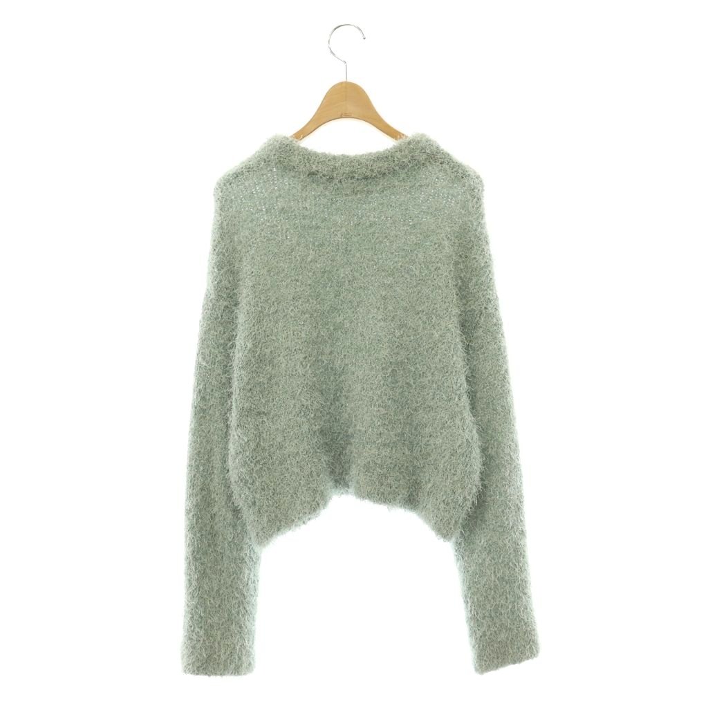 【中古】ミラオーウェン Mila Owen 24AW クルーネックシャギーニットトップス ラメ 長袖 F ミント /HS ■OS レディース 【ベクトル 古着】 260825 vectorpremium-19369206 ブランド古着ベクトルプレミアム店 サンプル画像2