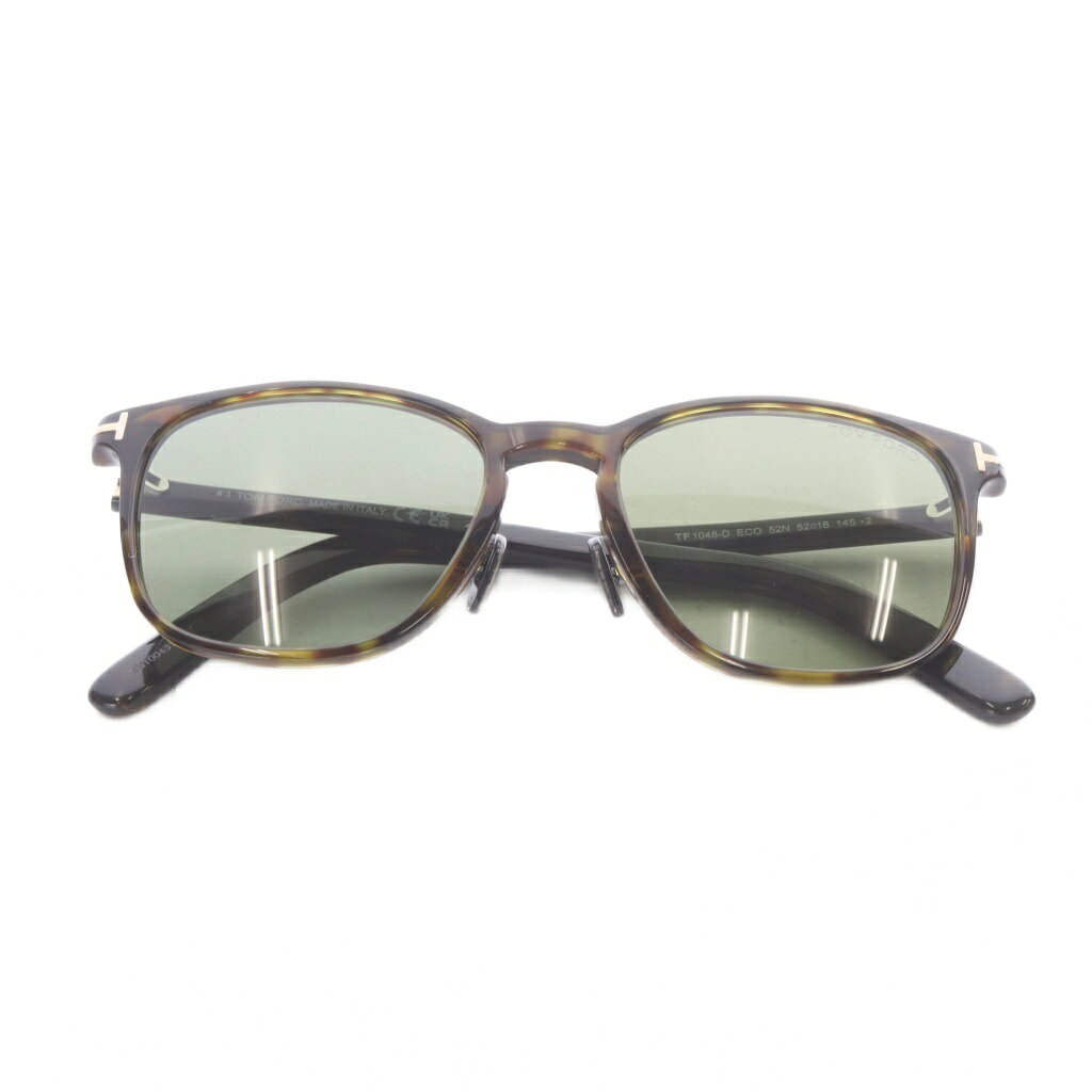【中古】トムフォード TOM FORD サングラス 52□18 145 茶色 ブラウン TF1048-D /SR メンズ 【ベクトル 古着】 260903