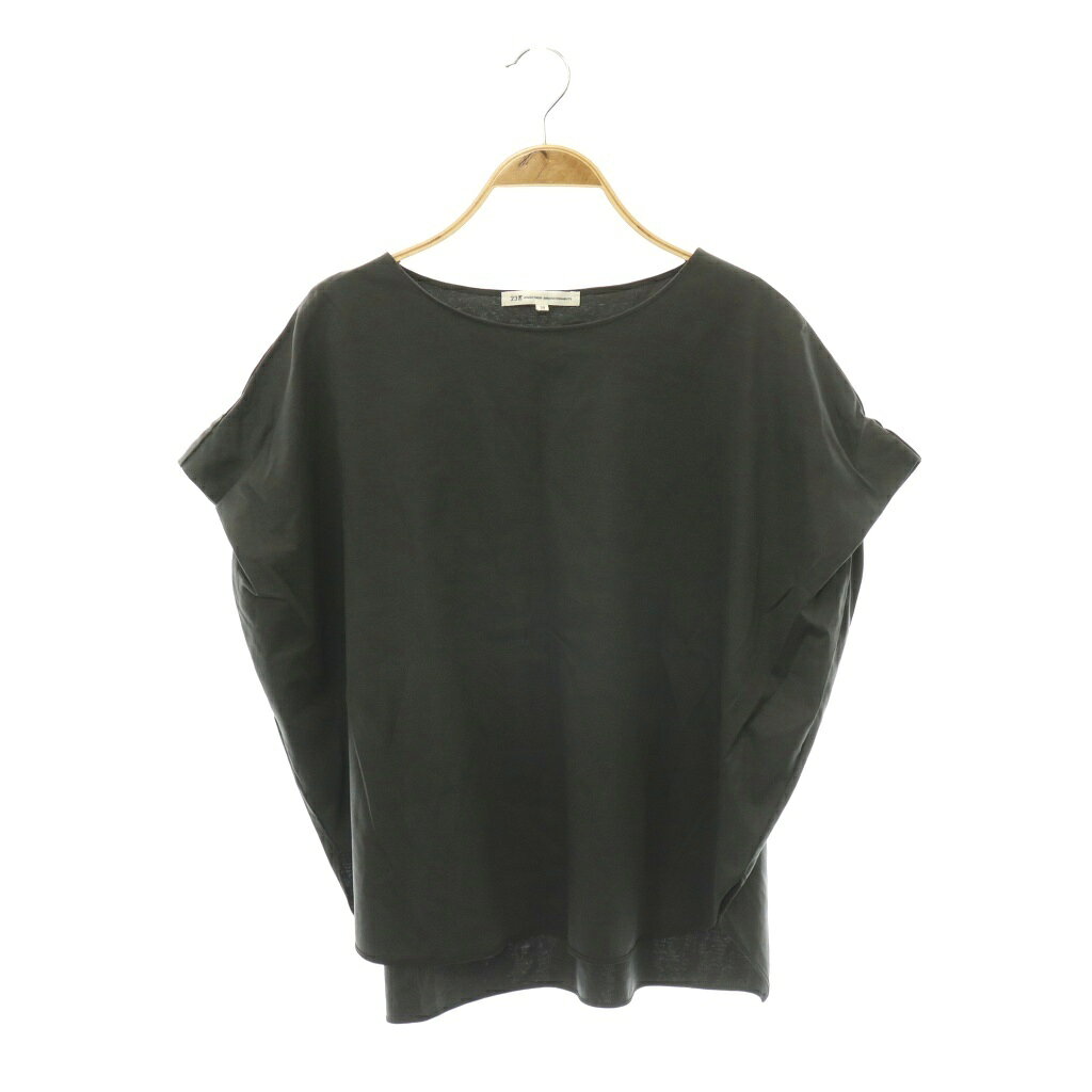 【中古】23区 オンワード樫山 vingt-trois 25SS スムースデザイン フレンチスリーブ Tシャツ カットソー 38 チャコールグレー /HS ■OS レディース 【ベクトル 古着】 260902 vectorpremium-19390495 ブランド古着ベクトルプレミアム店 パッケージ画像