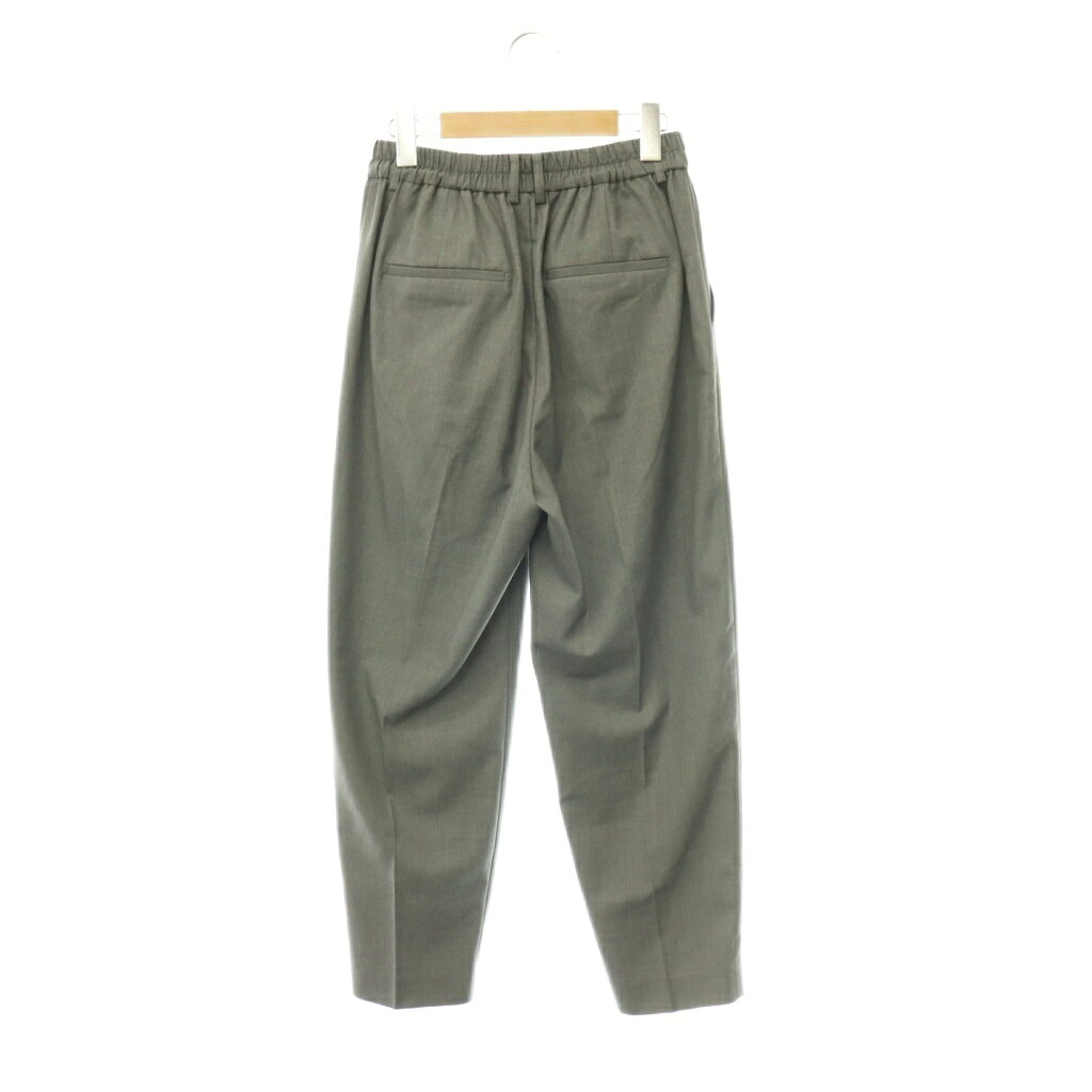 【中古】ミラオーウェン Mila Owen 24SS ウエストゴムタックテーパードパンツ センタープレス 00 グレー /DO ■OS レディース 【ベクトル 古着】 260910 vectorpremium-19412249 ブランド古着ベクトルプレミアム店 サンプル画像2