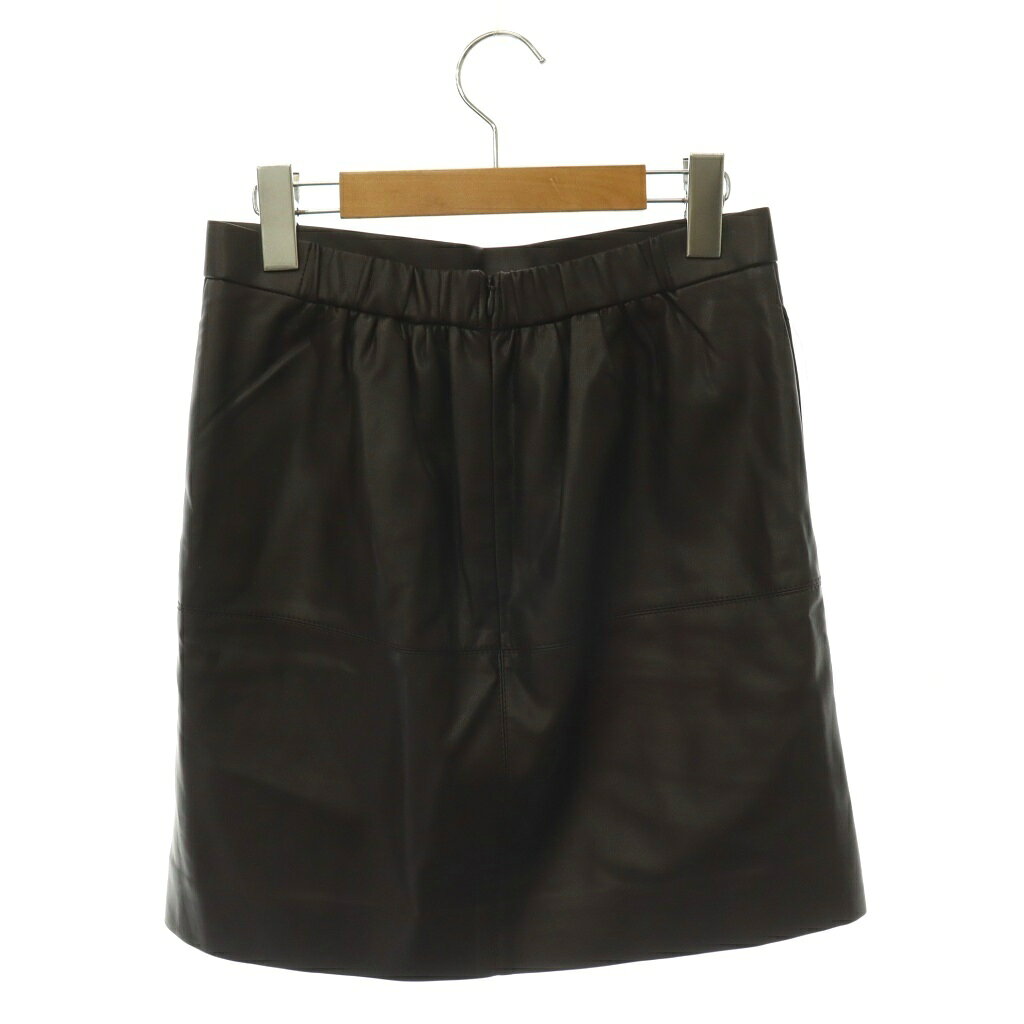 【中古】ミラオーウェン Mila Owen 24AW エコレザーミニスカート 台形 0 茶 ブラウン /CX ■OS レディース 【ベクトル 古着】 260915 vectorpremium-19432421 ブランド古着ベクトルプレミアム店 サンプル画像2