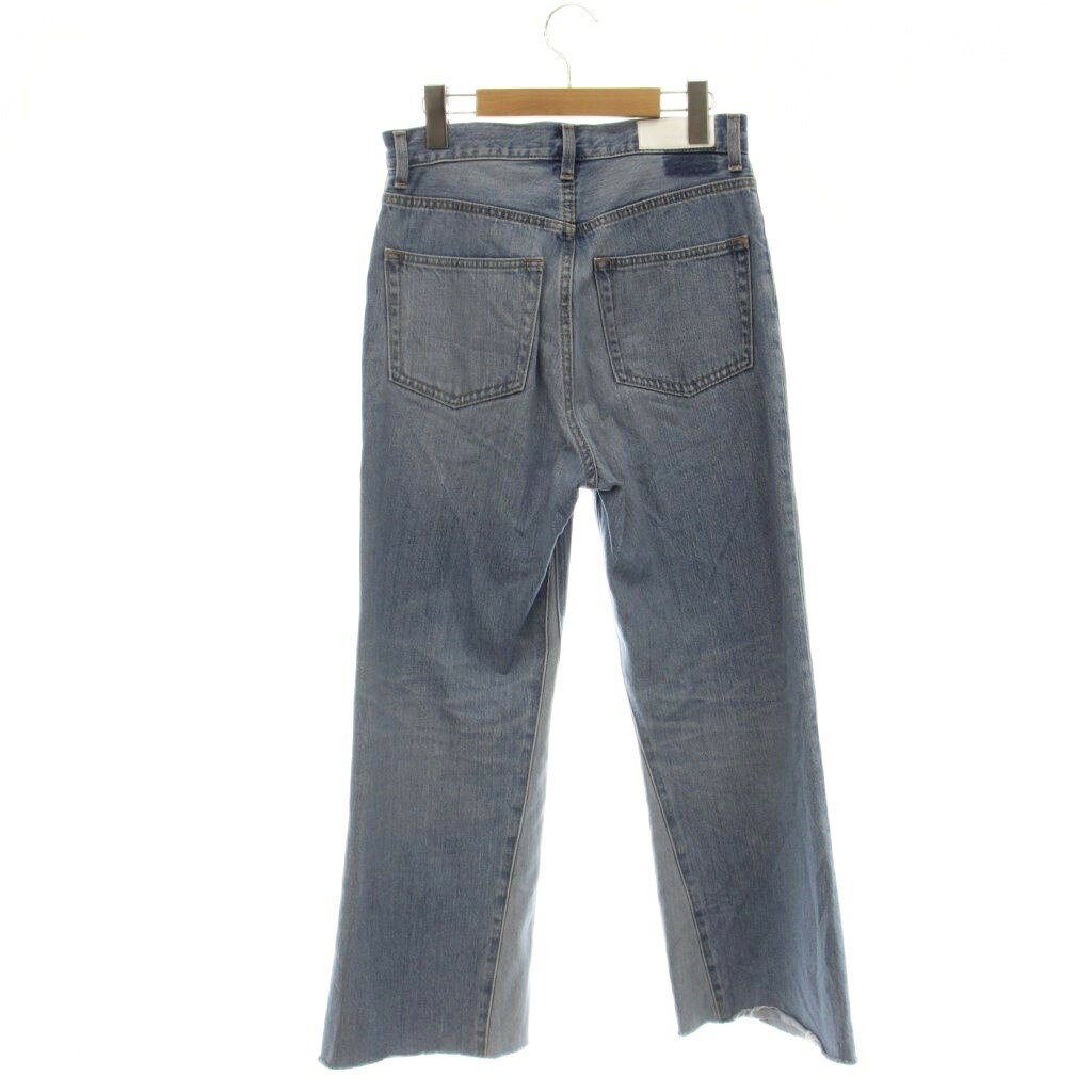 【中古】ミラオーウェン Mila Owen 24SS セミフレアマチデニムパンツ ジーンズ カットオフ 0 ライトブルー /HS ■OS レディース 【ベクトル 古着】 260916 vectorpremium-19425543 ブランド古着ベクトルプレミアム店 サンプル画像2