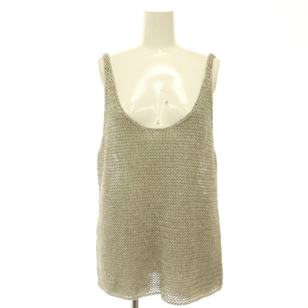 【中古】プラージュ Plage 24SS CRAFT タンク ニットタ...