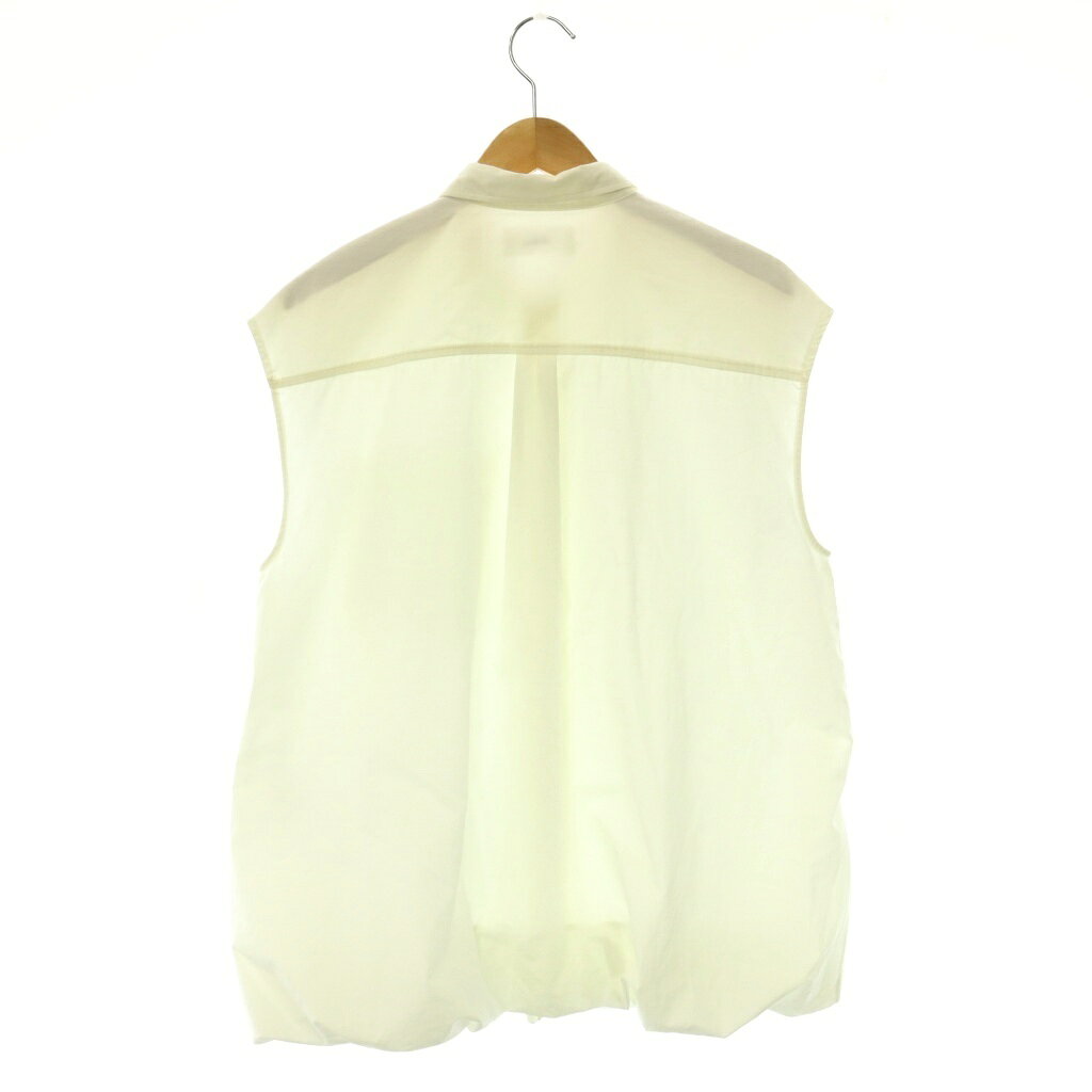【中古】ミラオーウェン Mila Owen 25AW ルーンヘムノースリシャツ ブラウス フレンチスリーブ 前開き F オフホワイト /NR ■OS レディース 【ベクトル 古着】 260922 vectorpremium-19443415 ブランド古着ベクトルプレミアム店 サンプル画像2