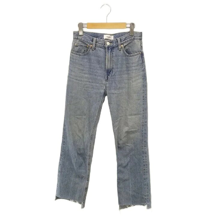 【中古】ミラオーウェン Mila Owen 24AW 裾段差テーパードデニムパンツ ジーンズ ジッパーフライ 1 ライトブルー /DO ■OS レディース 【ベクトル 古着】 261008 vectorpremium-19485251 ブランド古着ベクトルプレミアム店 パッケージ画像