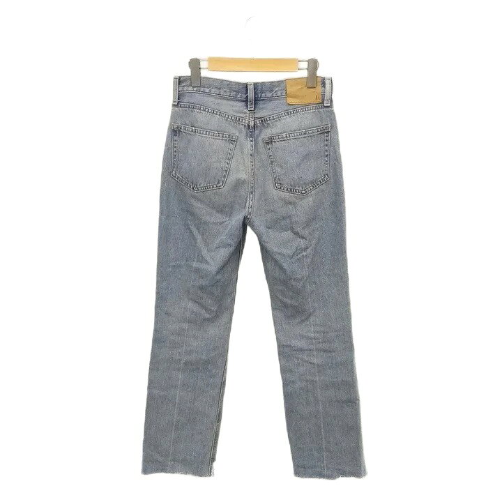 【中古】ミラオーウェン Mila Owen 24AW 裾段差テーパードデニムパンツ ジーンズ ジッパーフライ 1 ライトブルー /DO ■OS レディース 【ベクトル 古着】 261008 vectorpremium-19485251 ブランド古着ベクトルプレミアム店 サンプル画像2