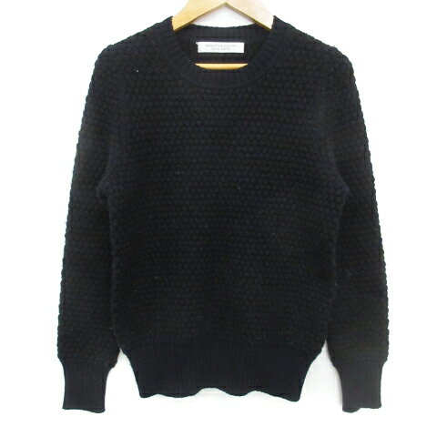 【中古】B&Y ユナイテッドアローズ BEAUTY&YOUTH ビューティー&ユース ニット セーター 長袖 クルーネ..