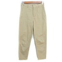 【中古】アーバンリサーチ サニーレーベル URBAN RESEARCH Sonny Label チノパンツ テーパードパンツ アンクル丈 36 ベージュ /FF30 レディース 【ベクトル 古着】 211022