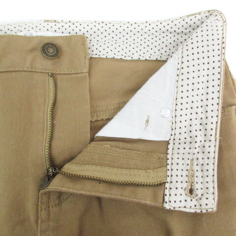 【中古】タケオキクチ ミクスパイス TK MIXPICE 台形スカート ミニ丈 無地 S ベージュ /FF25 レディース 【ベクトル 古着】 220810