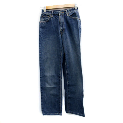 【中古】サムシング something デニムパンツ ジーンズ テーパードパンツ アンクル丈 61 ブルー 青 /MS16 レディース 【ベクトル 古着】 230718