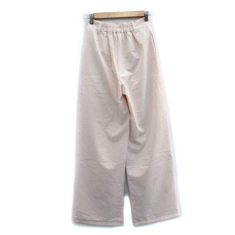 【中古】未使用品 リエディ Re:EDIT ワイドパンツ ロング丈 M ピンクベージュ /MS16 レディース 【ベクトル 古着】 230705 vectorpremium-17526503 ブランド古着ベクトルプレミアム店 サンプル画像2
